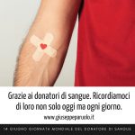 Grazie ai donatori di sangue
