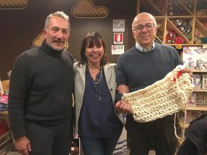 La mia prima volta col gomitolo