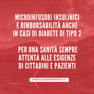 Rimborsabilità dei microinfusori insulinici